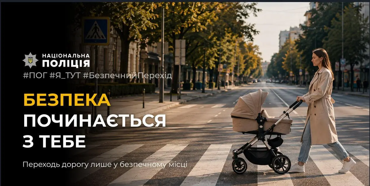Безпека починається з тебе!