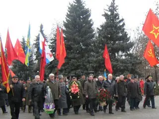 Мітинг з нагоди 68-ї річниці визволення м. Біла Церква від німецько-фашистських загарбників