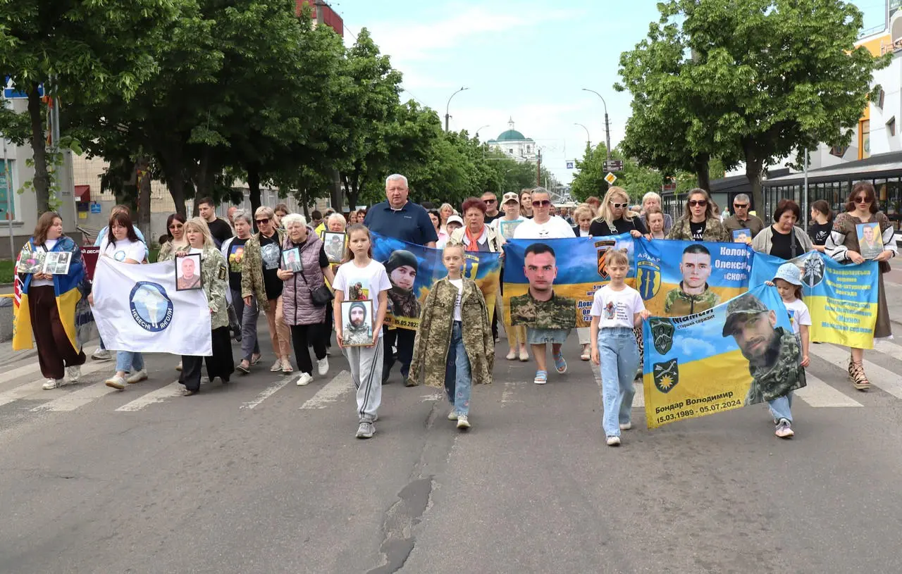 Їхній подвиг — у серці нації: у Білій Церкві вшанували пам’ять Героїв