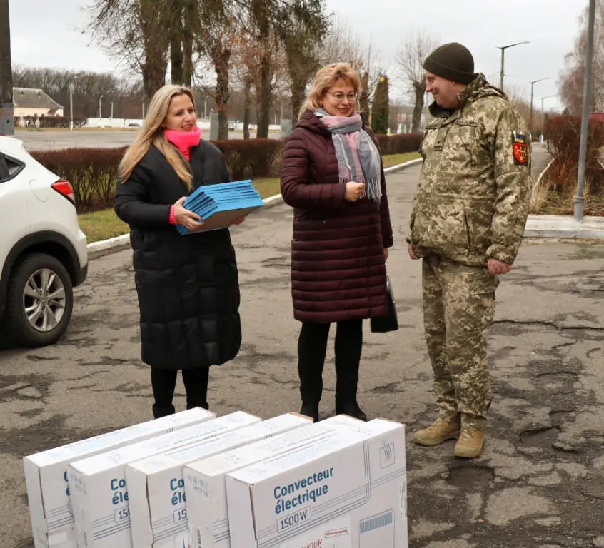 Теплі подарунки для наших захисників