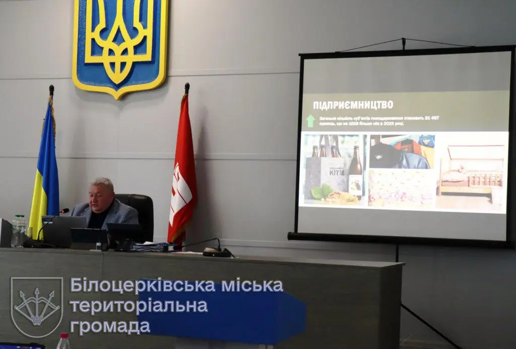Звіт про роботу Білоцерківської міської ради та виконавчого комітету за 2024 рік